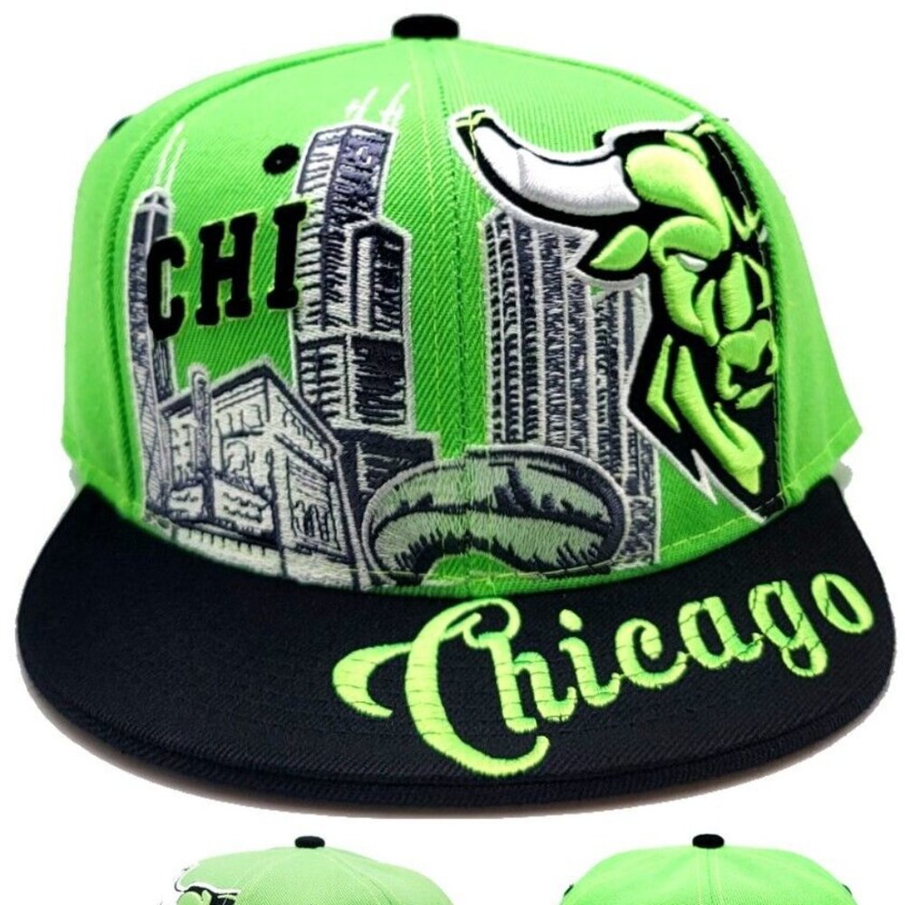 Chicago Premium Downtown Snapback Hat